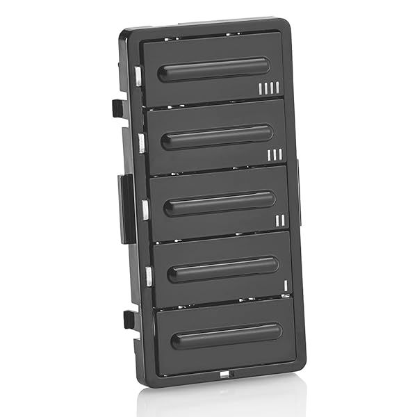 Leviton LTBKT-E Black Charger Kit for LTBXX Timers - 1 Count | Fast Charging Solution