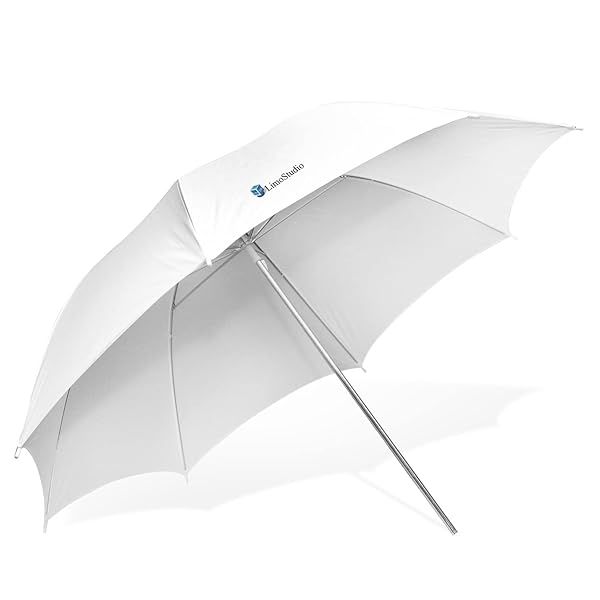 "Enhance Your Photography with LimoStudio 33" White Umbrella - Perfect Light Diffuser & Reflector for Soft Lighting"