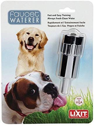 Buy Lixit Faucet Dog Waterer - Pack of 2 for Easy Pet Hydration | Fast Shipping!