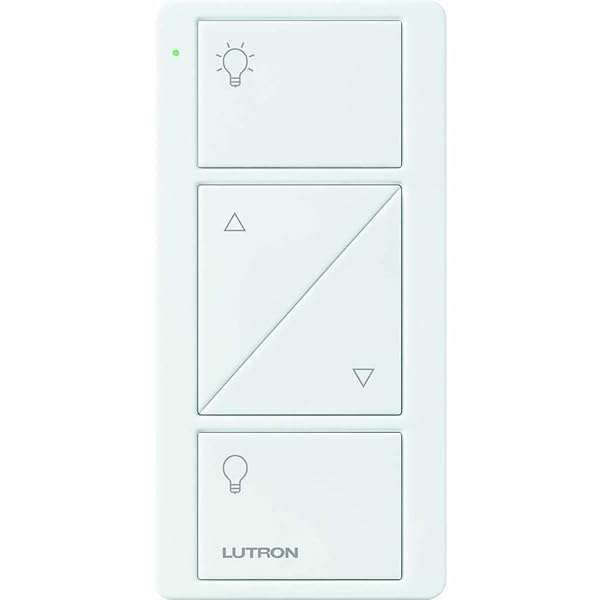 Buy Lutron Pico Smart Remote Control for Caseta Dimmer Switch - 2-Button, White PJ2-2BRL-GWH-L01