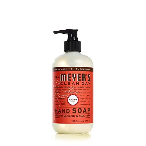 Mrs. Meyer's Clean Day Radish Liquid Hand Soap - 12.5 Fl Oz | Natural & Eco-Friendly Clean