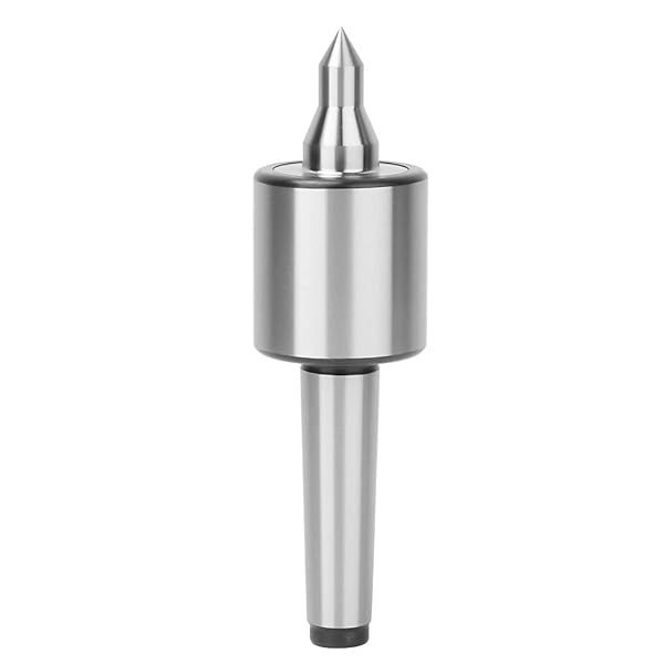 MT2 High Accuracy Live Center: Triple Bearing Precision Tool for Metal Lathe Turning