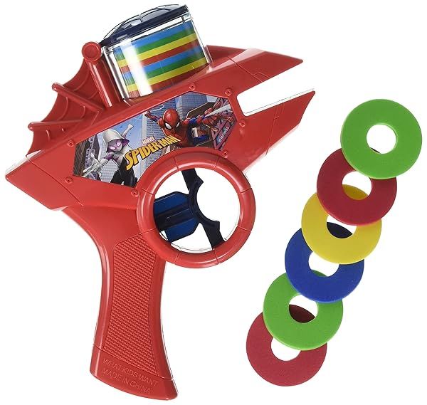 Marvel Ultimate Spider-Man Foam Disc Shooter: Fun, Safe, and Action-Packed Playtime!