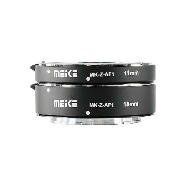 Meike MK-Z-AF1 Macro Extension Tube Adapter for Nikon Z5 Z6 Z7 Z50 - 11mm & 18mm Auto Focus
