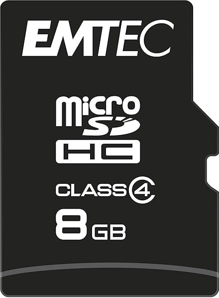 Mini Jumbo Super 8GB microSDHC Card with SD Adapter - Fast & Reliable Storage Solution