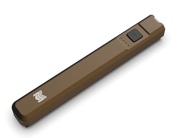 Monstrum Tracer Pen: 1000 Lumens Slim Pocket Flashlight in Coyote Brown - Ultimate EDC Tool