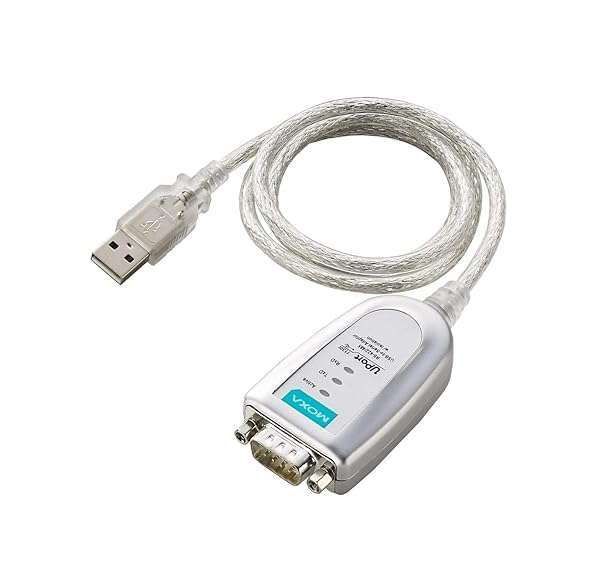Buy Moxa UPort 1150 USB to RS-232/422/485 Serial Converter - 921.6Kbps, 15KV ESD Protection, Mini DB9F-to-TB