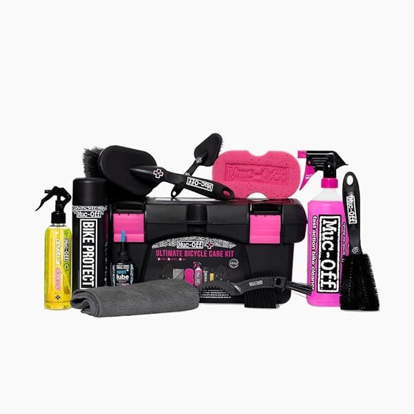 Ultimate Bicycle Cleaning Kit by Muc Off: Clean, Protect & Lube Your Bike with Essential Tools & Accessories
