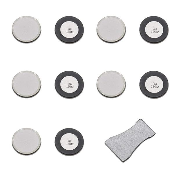 10 PCS Ultrasonic Mist Maker Discs - 20MM Replacement for Pond Foggers with Tool | Mxmoonant