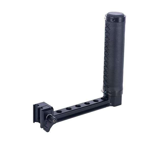 Buy NICEYRIG Side Handle Grip for DJI RS Series - Leather Handgrip & Extension Arm for Gimbal Stabilizers