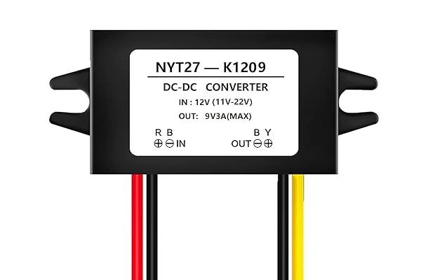 NOYITO 9V 3A DC to DC Buck Converter Module - Waterproof, Overcurrent & Short-Circuit Protection