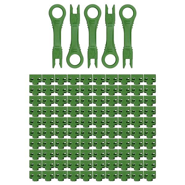 NTW RJ45 Port Blocker & Dust Cover - Secure Ethernet Port Lock with Color Coded Keys, 100 TAA Compliant Locks