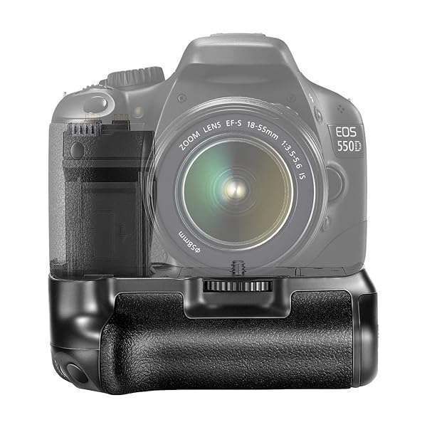 Neewer BG-E8 Battery Grip for Canon EOS 550D, 600D, 650D, 700D & Rebel T2i-T5i - Enhance Your Photography!