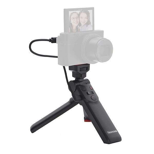 Newmowa Mini Shooting Grip for Sony Vloggers: Compatible with ZV1, RX100 Series, A6000 Series - Perfect Vlog Camera Accessory