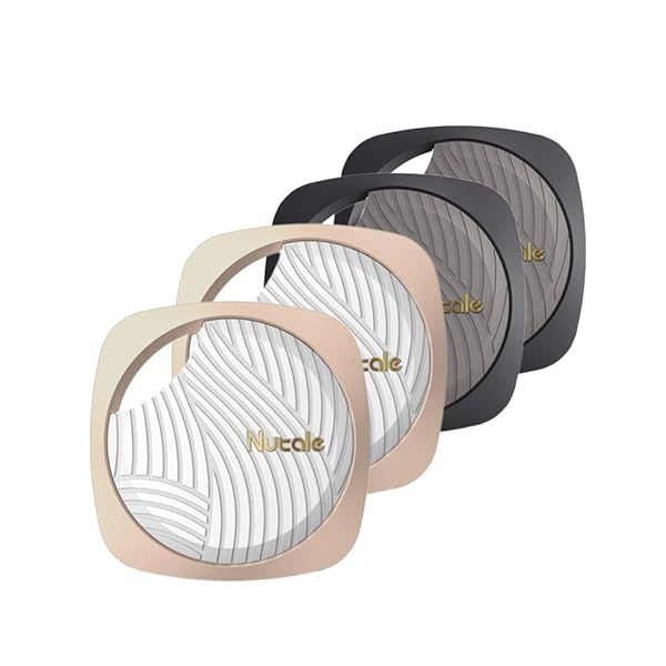 Nutale Focus Key Finder: Smart Bluetooth Tracker for Keys, Wallets, Pets - 4 Pack with Replaceable Battery