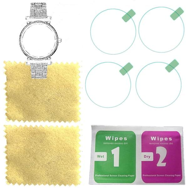 Buy OCTelect Glass Round Screen Protector for MK Smart Watch MKT5024 - Ultimate Protection & Clarity