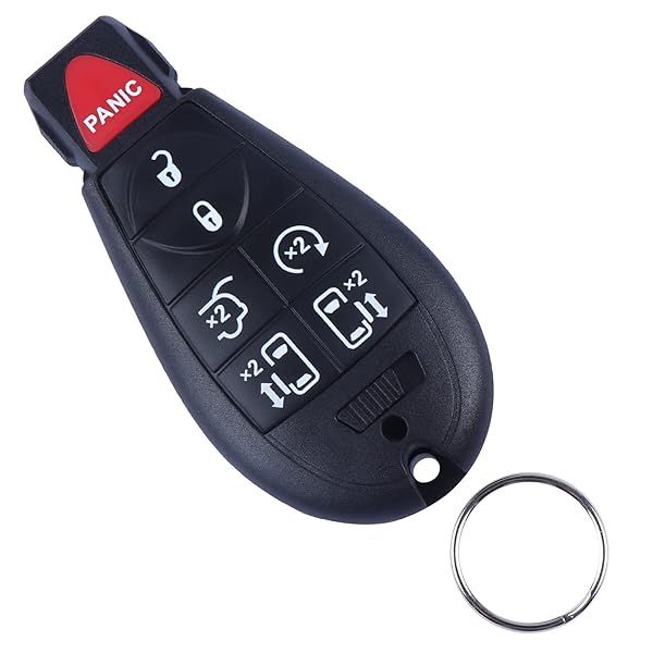 OEM Keyless Entry Remote Key Fob for 2008-2018 Chrysler Town & Country/Dodge Grand Caravan - M3N5WY783X Replacement