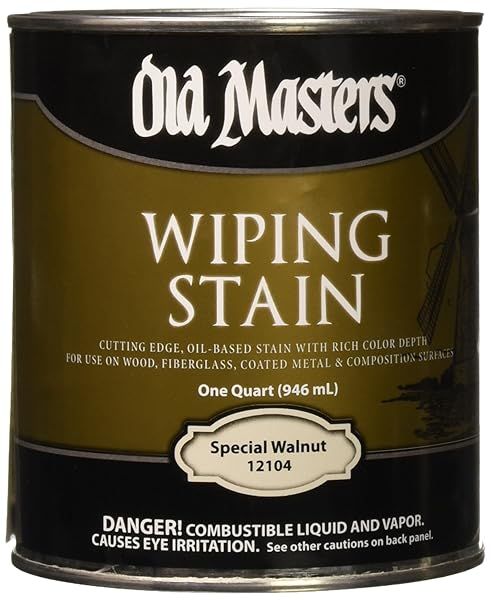 OLD MASTERS 12104 WIP Stain: Achieve Stunning Special Walnut Finishes