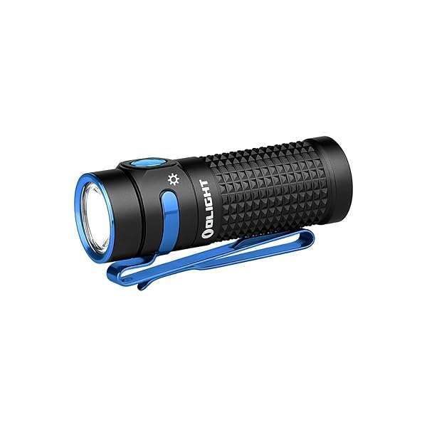 OLIGHT Baton 4 EDC Flashlight: 1300 Lumens, Rechargeable, Waterproof - Perfect for Home, Camping & Emergencies