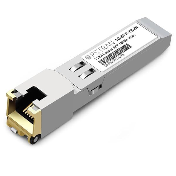 OPSTRAN 1000BASE-T SFP RJ45 Copper Transceiver for Intel E1GSFPT-A - 100m Cat5e/6 Compatibility