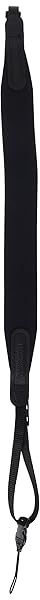 OP/TECH USA 3401002 Compact Sling for Cameras - Lightweight, Durable & Comfortable Black Camera Strap