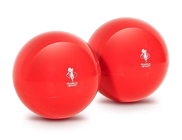 OPTP Franklin Method Mini Smooth Ball Set - Targeted Massage Balls for Tight Muscles, Back, Neck, Shoulders, Hips & Feet