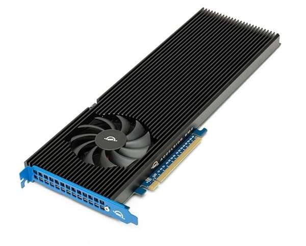 OWC Accelsior 8M2: Fast NVMe M.2 to PCIe Card for Mac Pro (2019) & PC Towers