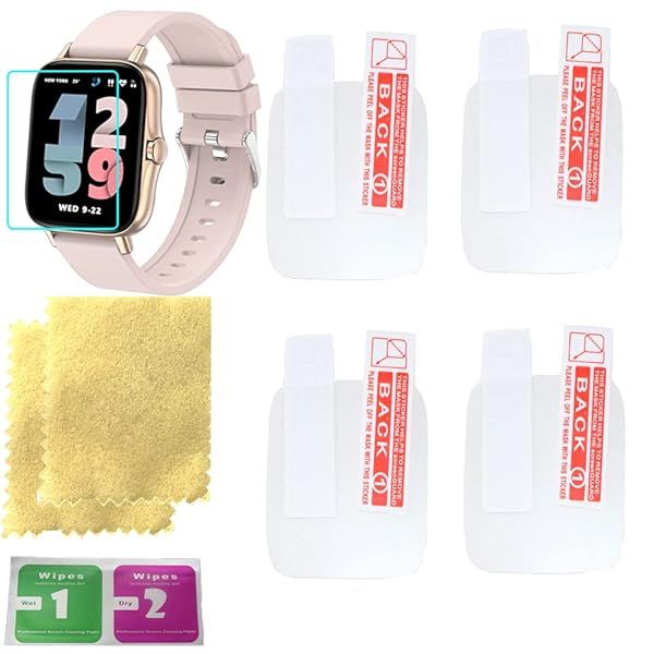 Octelect 4PCS Screen Protector for Y22 Smart Watch 1.7 - Ultimate Protection & Clarity