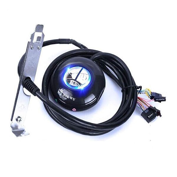 Optimal Shop Multifunctional Desktop PC Case with USB & Audio - Black | Perfect Home Computer Switch