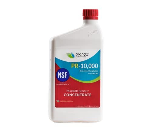 Orenda PR-10000-QT Phosphate Remover Concentrate - 1 Quart for Effective Pool Water Treatment