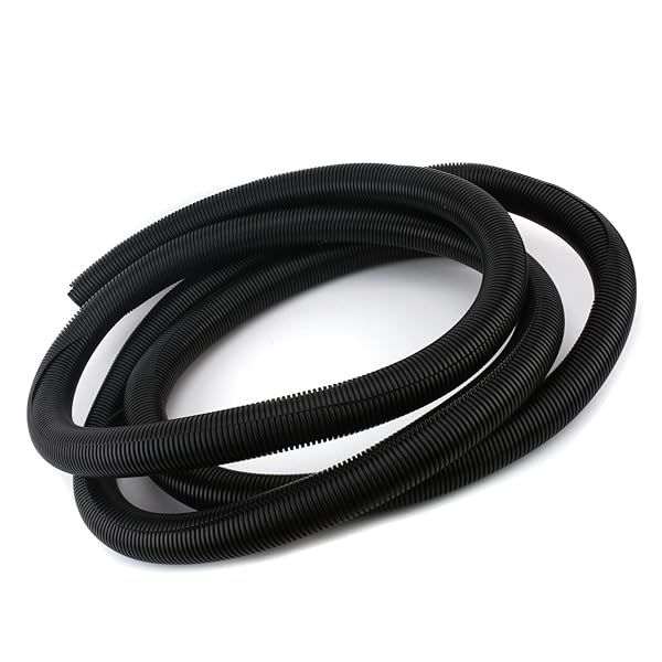 Buy Othmro 1Pcs 1.42inch ID Wire Loom Tubing - Flexible Polyethylene Hose Cover for Automotive & Home Use