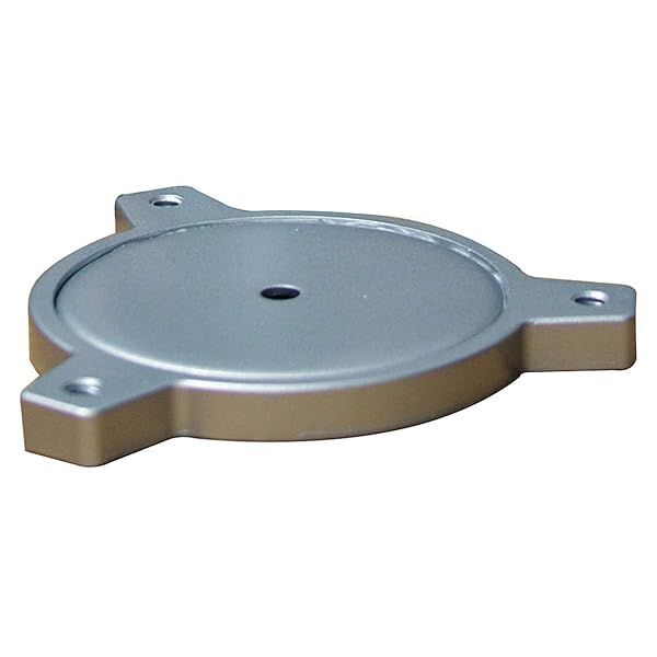 PANAVISE 335 Magnet Base: Versatile Adapter for 201, 300 & 305 Bases - Silver