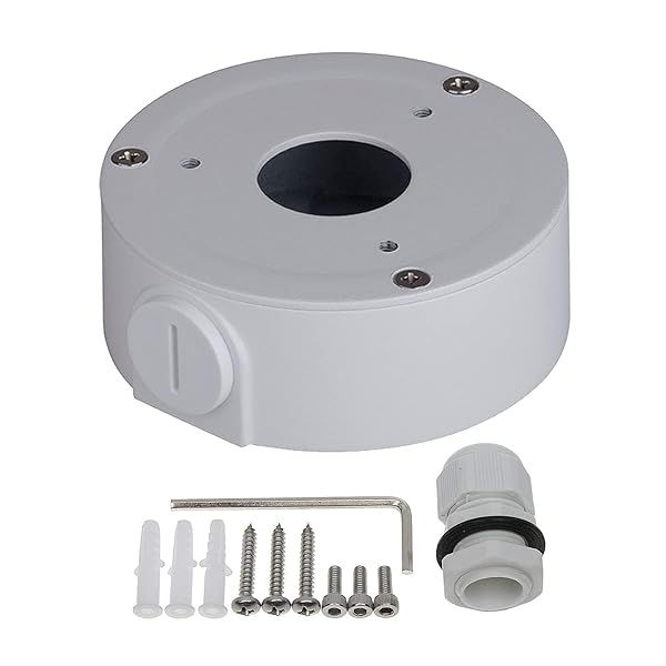 Buy PFA134 Junction Box for Dahua Bullet Cameras - White, Single Pack | Fast Shipping & Best Price