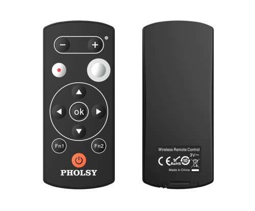 PHOLSY ML-L7 Bluetooth Camera Remote: Wireless Shutter for Nikon Z30, Z6 II, Z7 II, Z fc & More