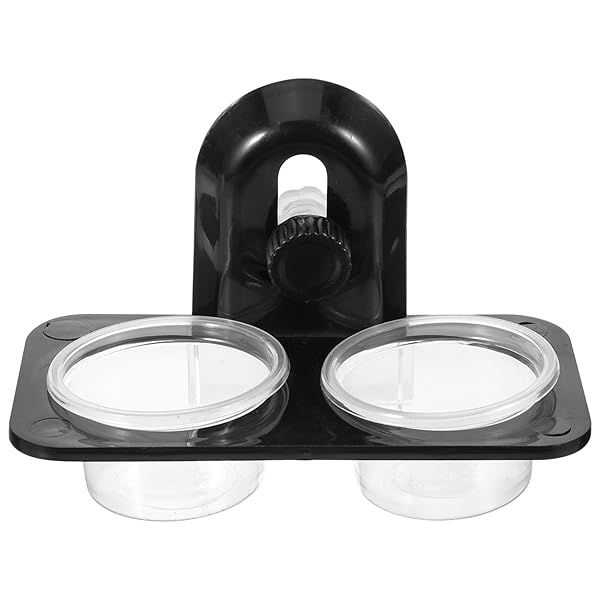 POPETPOP Gecko Feeder Ledge: Ideal Feeding Cups & Water Bowls for Lizards & Tortoises