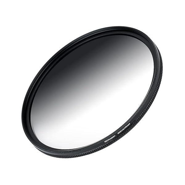 PROfezzion 49mm Soft Grad ND Filter for Canon EOS R10 R50 M50 M6 - ND2-ND16 Neutral Density Lens