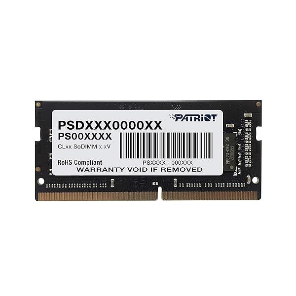 Patriot 8GB DDR4 RAM 2400MHz SODIMM for Laptops - Upgrade Your Notebook Memory Today!