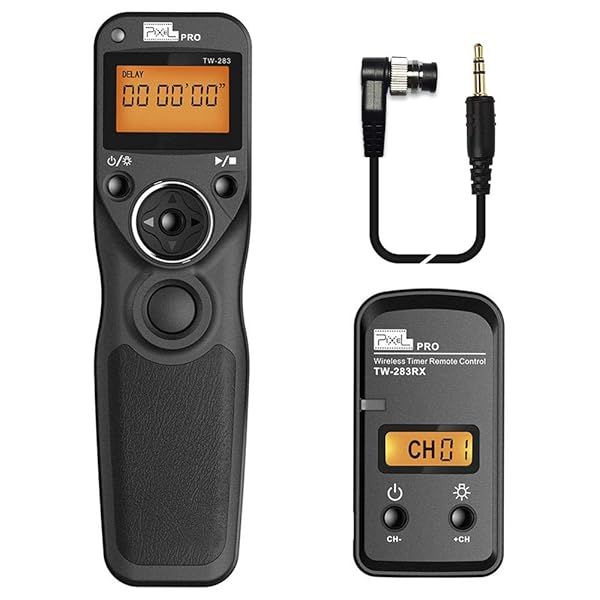 Pixel TW-283 DC0 Wireless Remote for Nikon D800, D810, D850, D700, D500, D300 - Perfect Camera Shutter Control