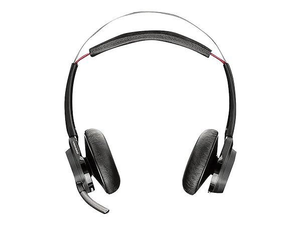 Plantronics Voyager Focus UC: Bluetooth Dual-Ear Headset with Noise Canceling for PC/Mac & Teams/Zoom Compatibility