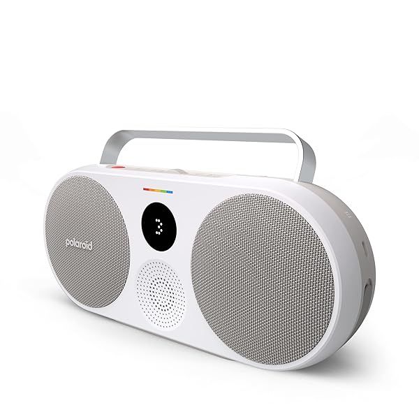 Polaroid P3 Grey Bluetooth Speaker: 35W Power, 15H Battery, Internet Radio & Dual Stereo Pairing