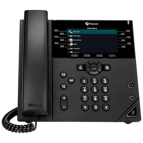 Buy Polycom VVX 450 Business IP Phone - Power Supply Not Included | Best Deals & Fast Shipping