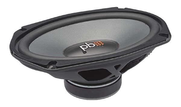 Powerbass OE-690D 6x9 Midbass Speakers - High-Quality OEM Replacement Woofers (Pair)