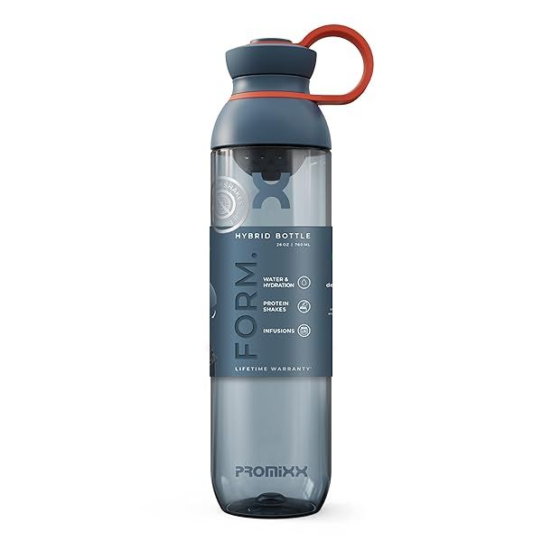 Promixx FORM 760ml BPA-Free Sports Water Bottle - Leakproof, Sustainable & Measured for Fitness & Outdoors (Midnight Blue)