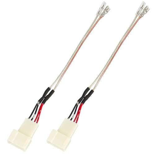 RED WOLF Dash Tweeter Speaker Wiring Harness for 2008-2022 Toyota RAV4, Camry, 4Runner & Subaru Forester - Easy Factory Replacement