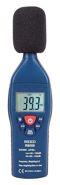REED R8050 Dual Range Sound Level Meter: Accurate Noise Measurement for Professionals