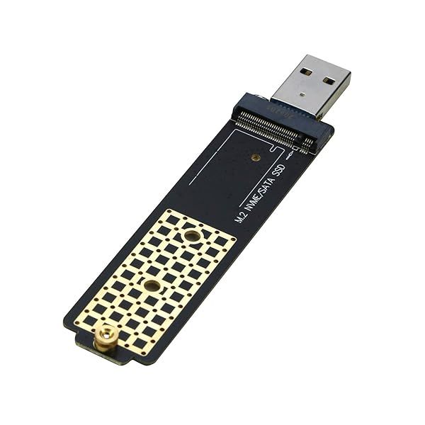 RIITOP M.2 to USB Adapter: Fast NVMe & SATA SSD Reader for Easy Data Transfer