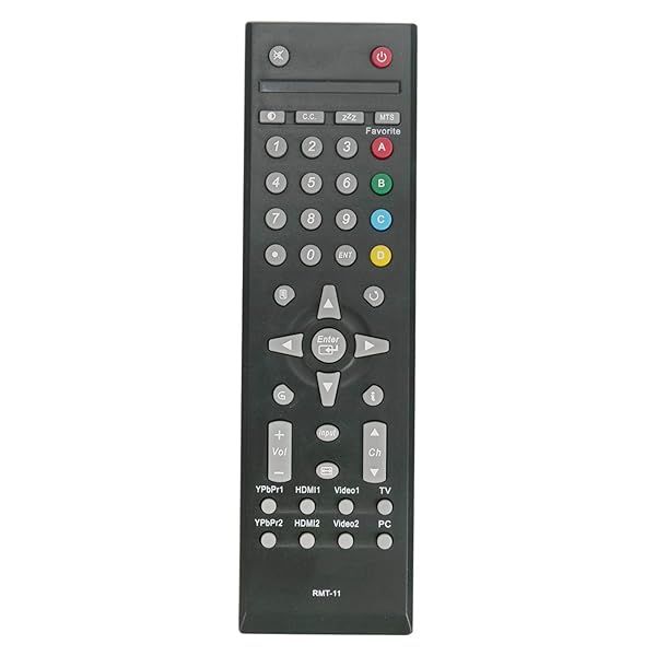 RMT-11 Remote Control Replacement for Westinghouse TVs LD-3255VX, LD-3257DF, LD-3260 & More