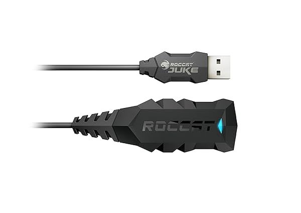 ROCCAT Juke: Virtual 7.1 USB Sound Card & Headset Adapter for PC Gaming Headphones
