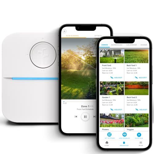 Rachio 3 Smart Sprinkler Controller: Save Water with Automated Scheduling & Weather Intelligence, Works with Alexa