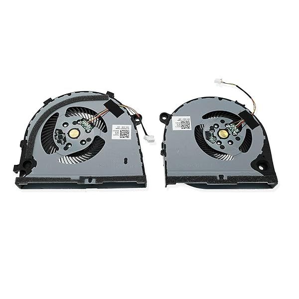 Replacement CPU & GPU Cooling Fans for DELL Inspiron G3 G5 15 5587 - Model 0TJHF2 DFS481105F20T FKB6